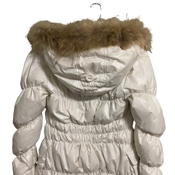 RUDSAK Size Sm White Down Filled Fur Trim Hood - Picture 6 of 15